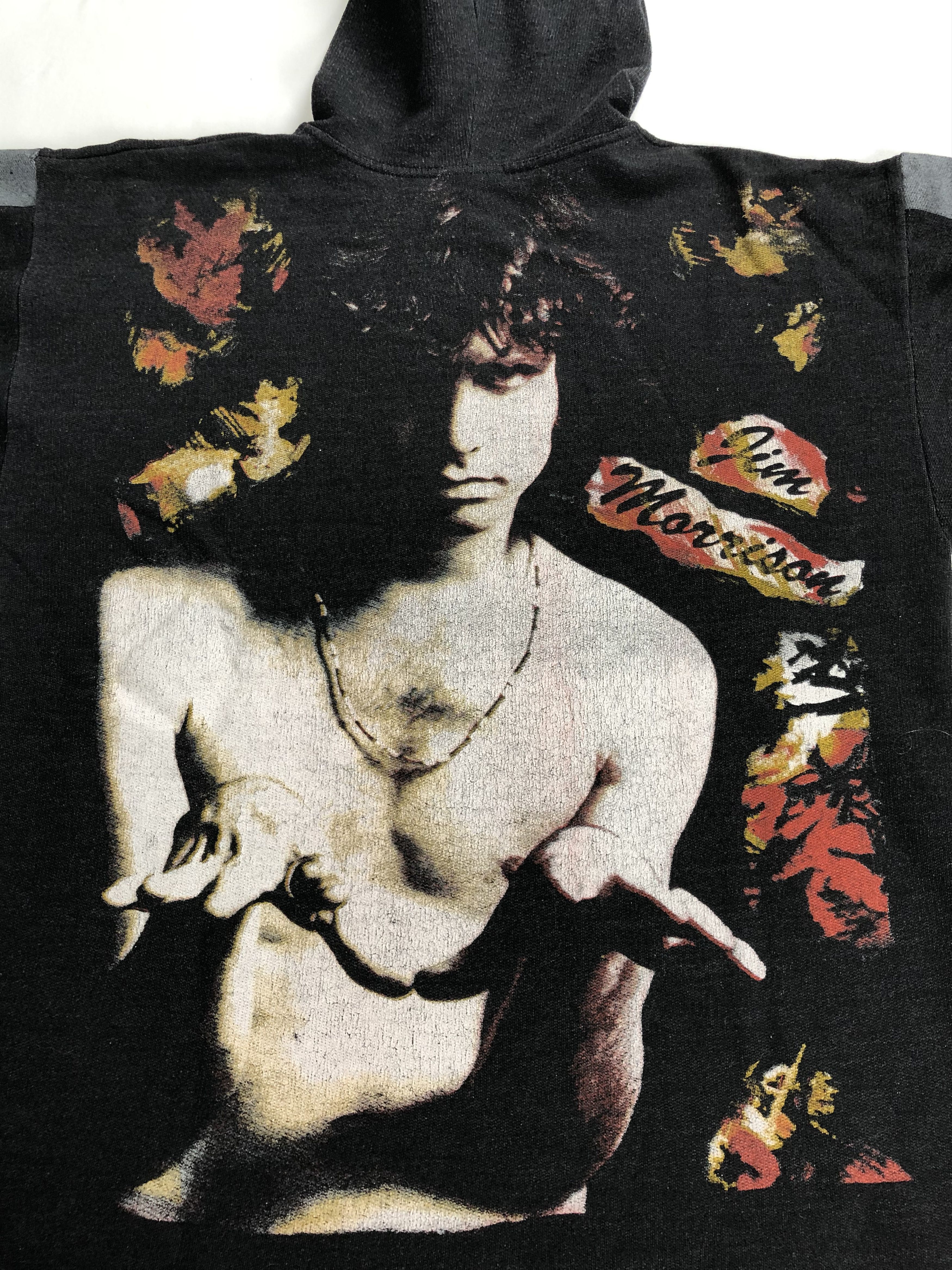 Band Tees Vintage 90s The Doors Jim Morrison hoodie (Pink Floyd) Size US XL / EU 56 / 4 - 15 Thumbnail