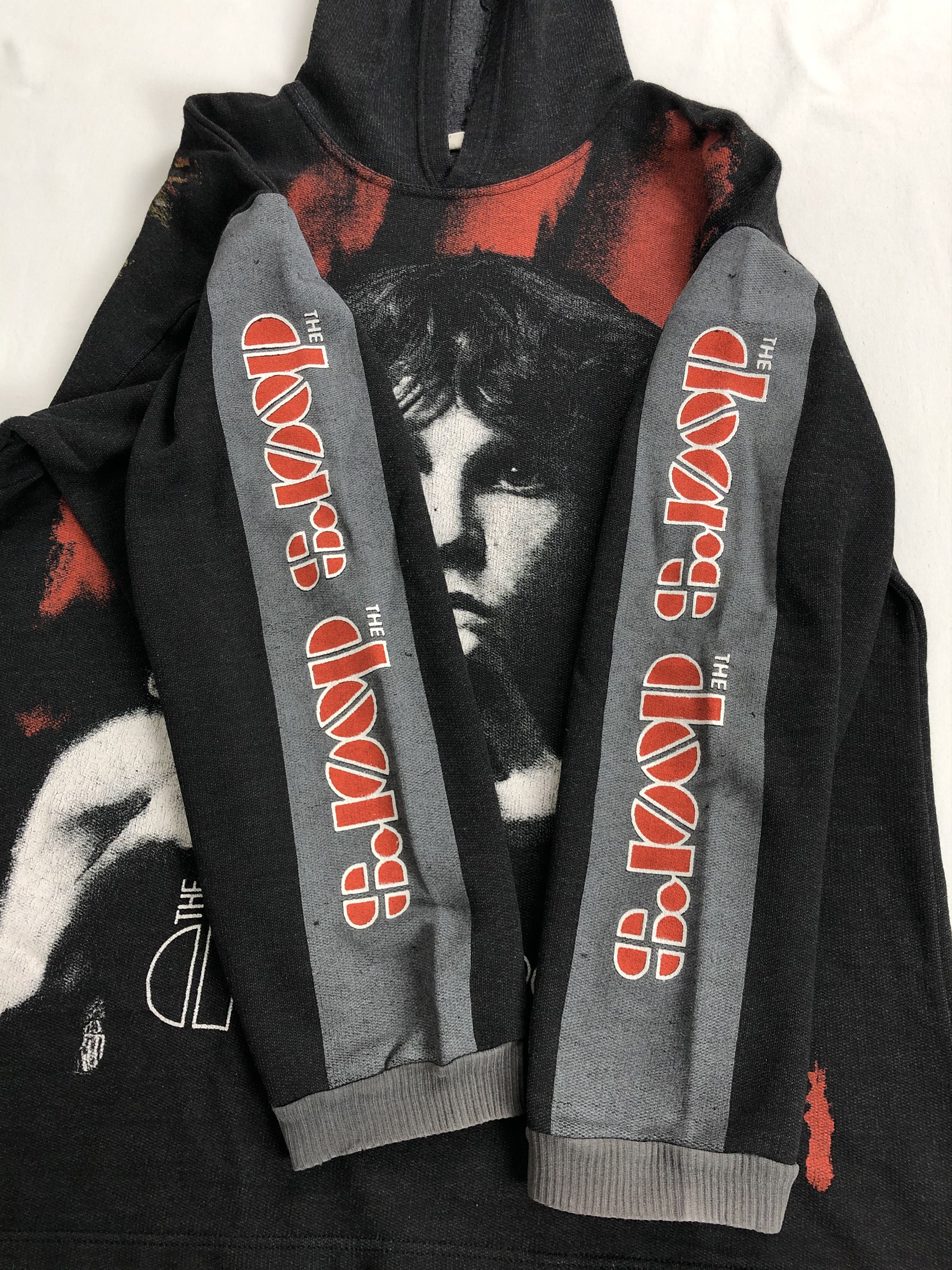Band Tees Vintage 90s The Doors Jim Morrison hoodie (Pink Floyd) Size US XL / EU 56 / 4 - 7 Thumbnail