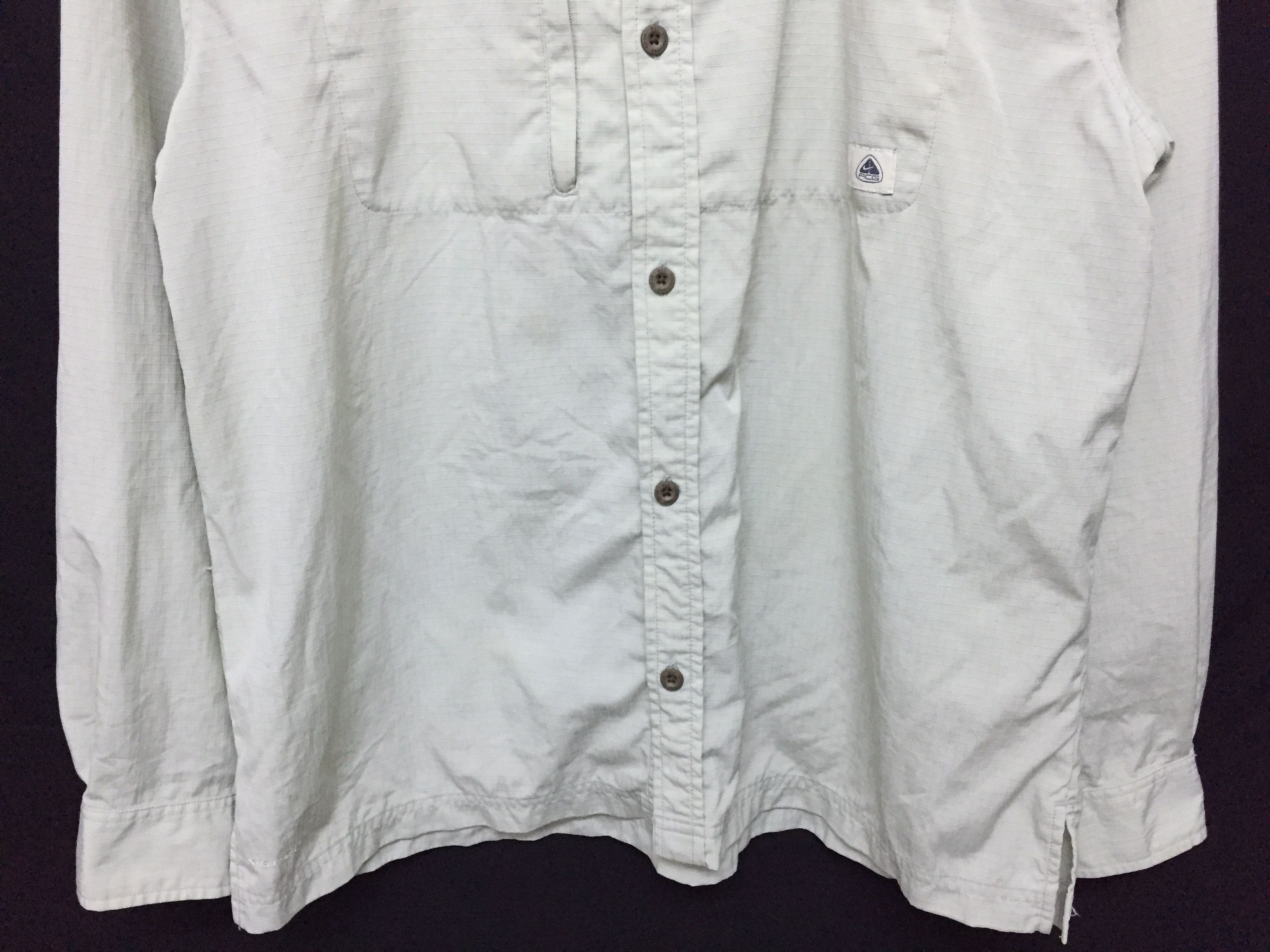 Nike × Nike ACG 90's NIKE ACG Vertical pocket dry fit shirt Size US M / EU 48-50 / 2 - 4 Thumbnail