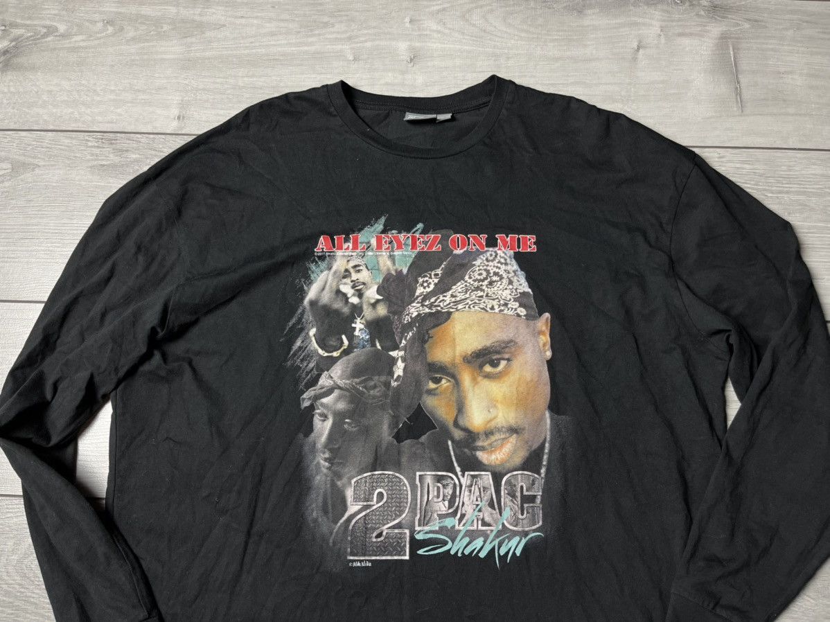 Rap Tees 2pac long sleeve rap tee streetwear size Medium Size US M / EU 48-50 / 2 - 3 Thumbnail