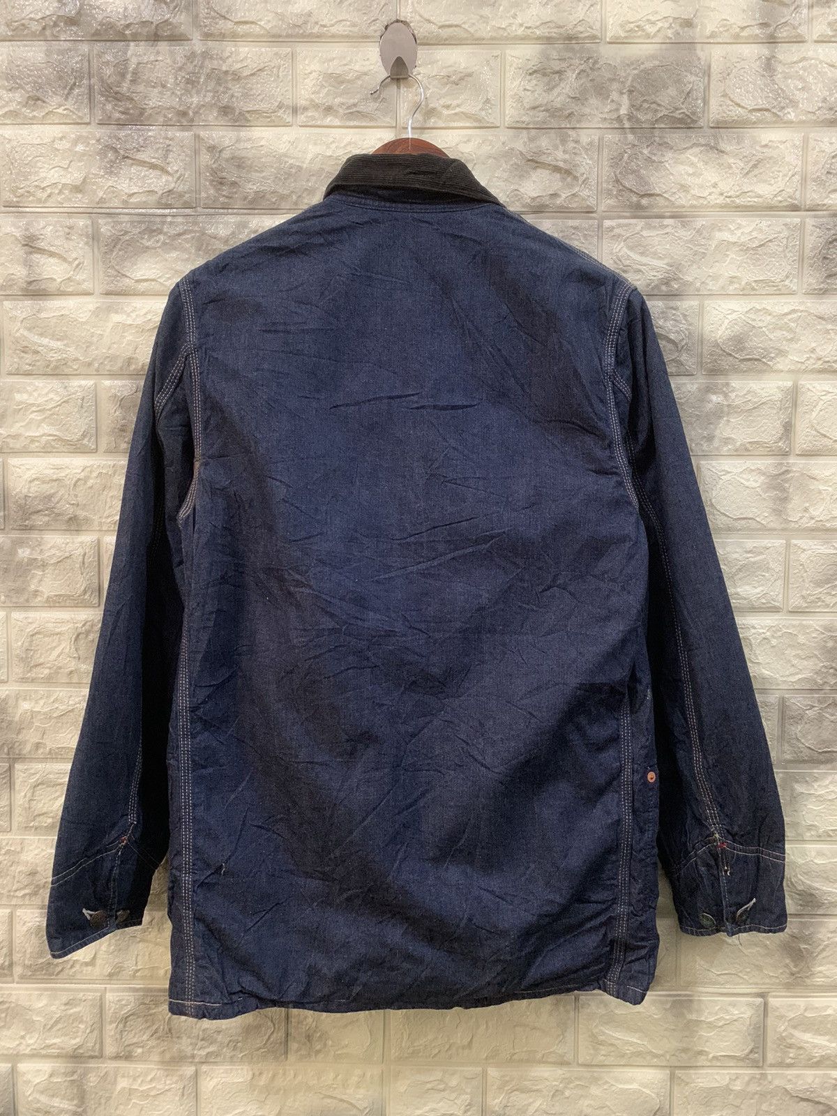 Blue Blue Japan Vintage Blue Blue Arigato Denim Jacket Size US S / EU 44-46 / 1 - 4 Thumbnail