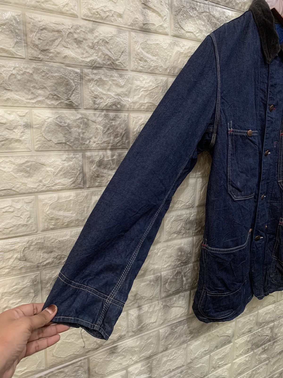 Blue Blue Japan Vintage Blue Blue Arigato Denim Jacket Size US S / EU 44-46 / 1 - 7 Thumbnail
