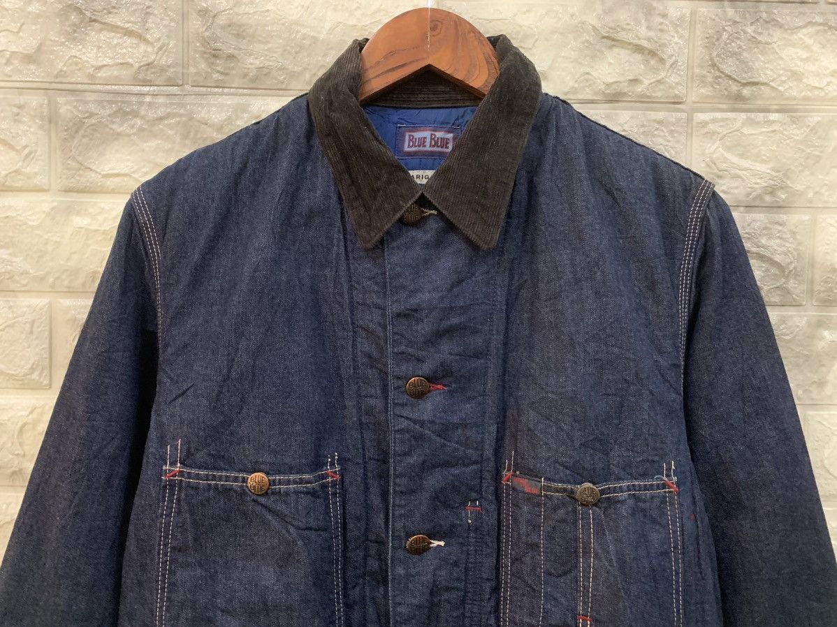 Blue Blue Japan Vintage Blue Blue Arigato Denim Jacket Size US S / EU 44-46 / 1 - 3 Thumbnail