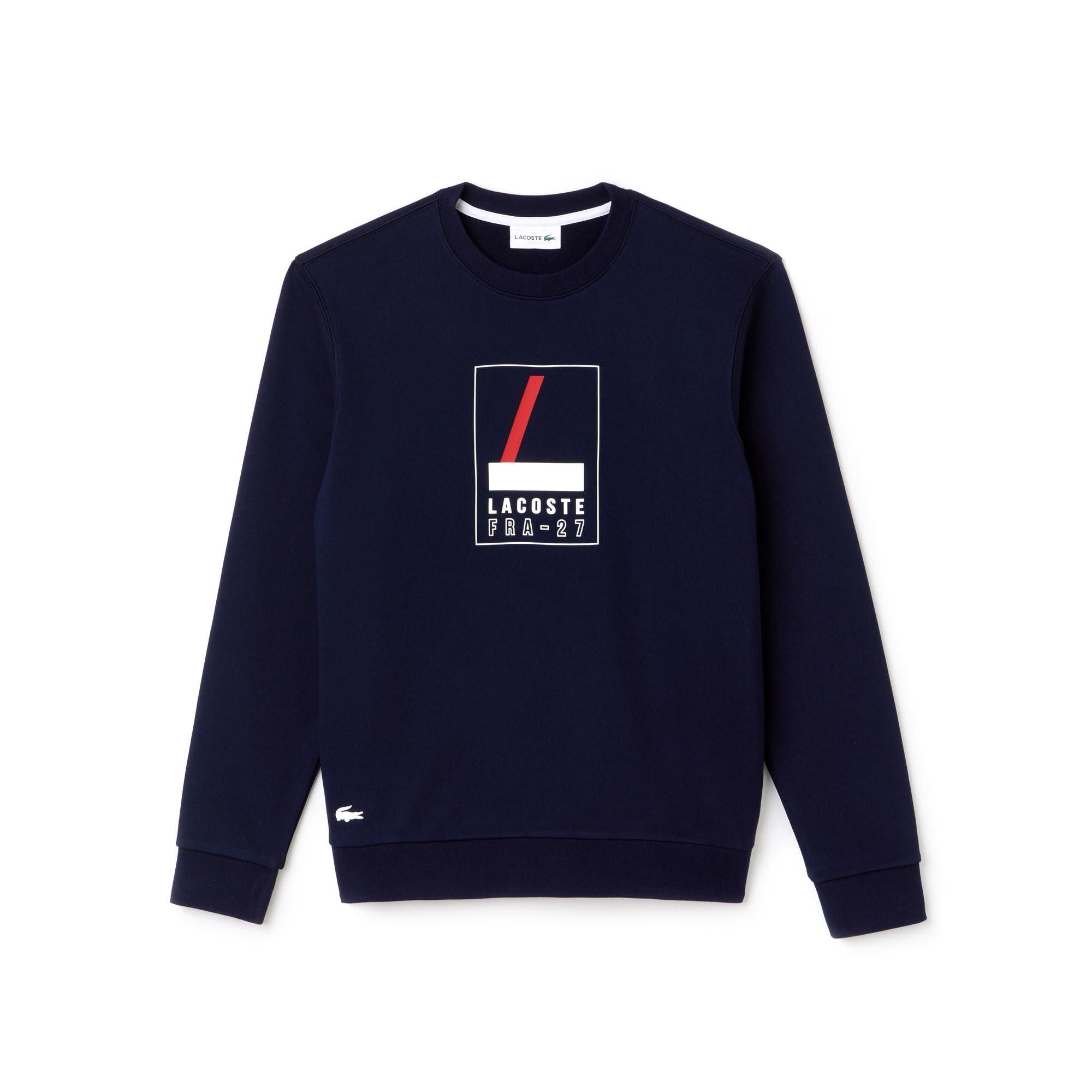 Lacoste Lacoste Box Logo Sweatshirt Navy Size S Small RRP $195 Size US S / EU 44-46 / 1 - 5 Thumbnail