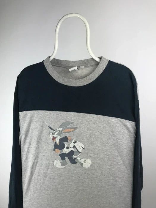 Warner Bros Anima Warner bros long sleeve band tee size XLarge Size US XL / EU 56 / 4 - 2 Thumbnail