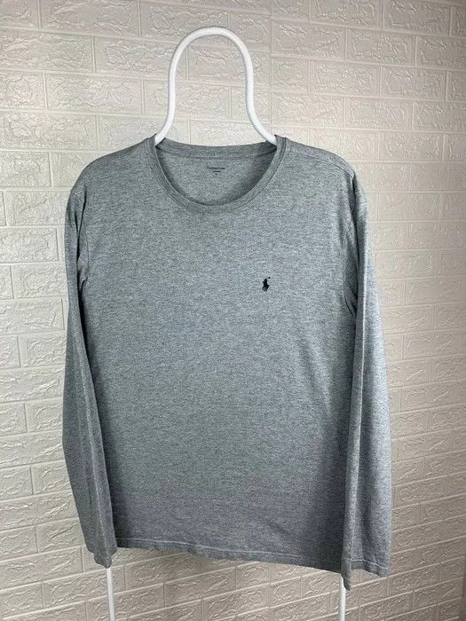 Polo Ralph Lauren Ralph Lauren long sleeve grey size XL vintage polo ralph Size US XL / EU 56 / 4 - 1 Thumbnail