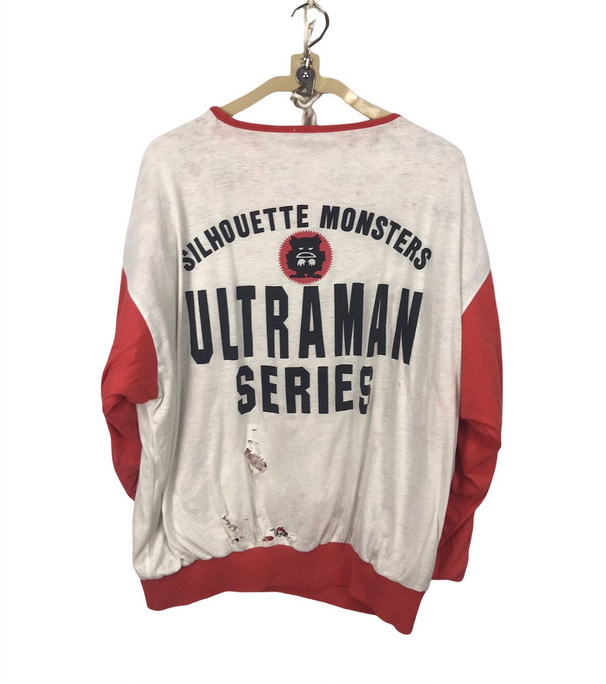 Japanese Brand × Vintage Vintage ultraman reversible sweatshirt Size US L / EU 52-54 / 3 - 2 Thumbnail