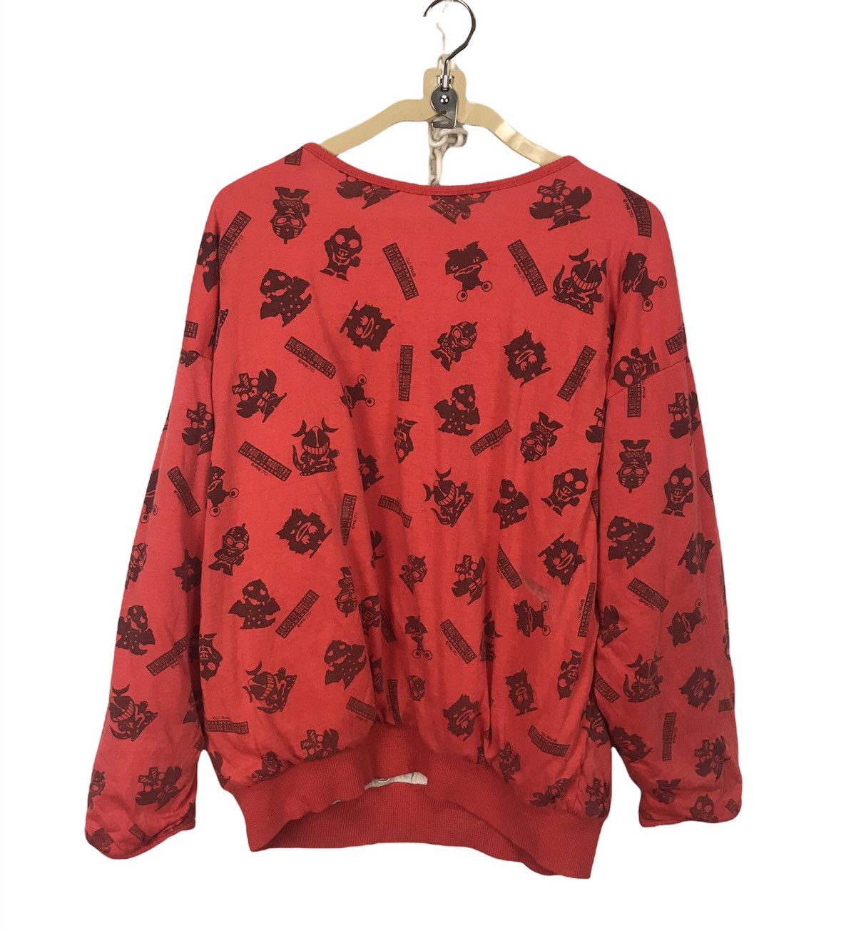 Japanese Brand × Vintage Vintage ultraman reversible sweatshirt Size US L / EU 52-54 / 3 - 4 Thumbnail