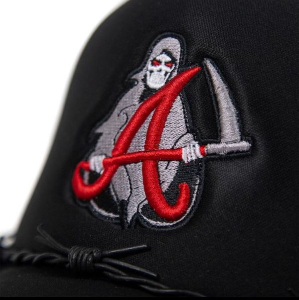 Streetwear Loso NYC Atlanta Reaper Trucker Hat Size ONE SIZE - 2 Preview