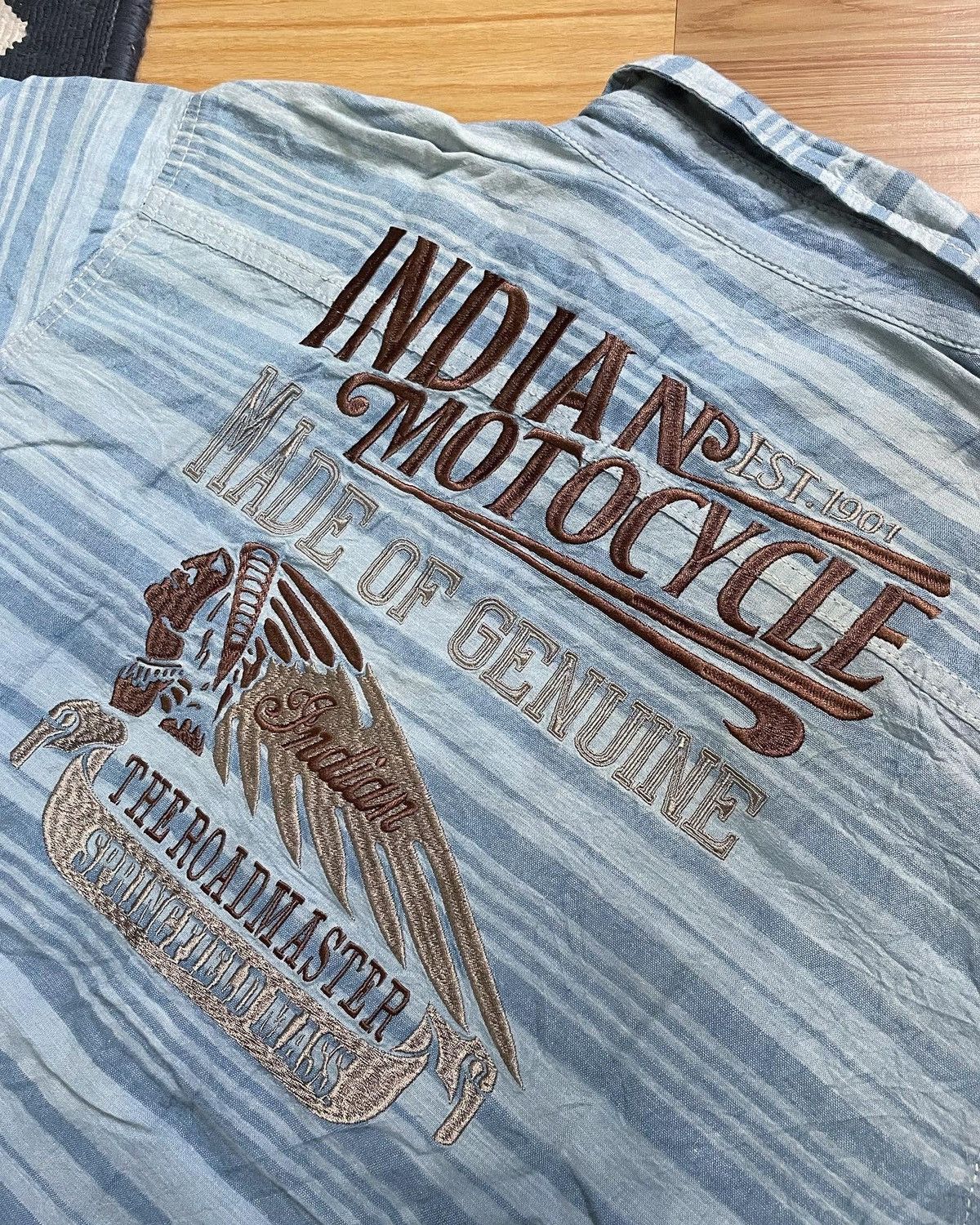 Indian Motorcycle Vintage Indians Motorcycle Shirt Size US L / EU 52-54 / 3 - 4 Thumbnail