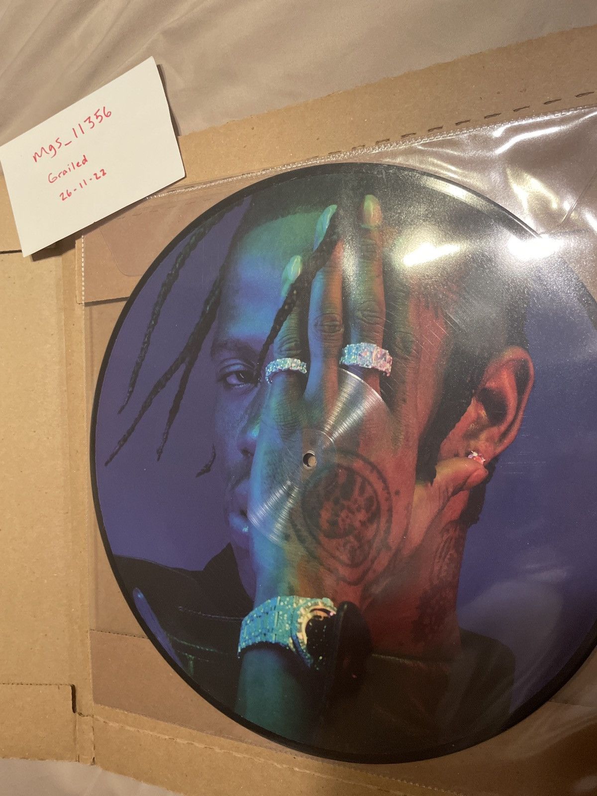 Travis Scott *RARE* Travis Scott Highest in the Room Vinyl Size ONE SIZE - 2 Thumbnail