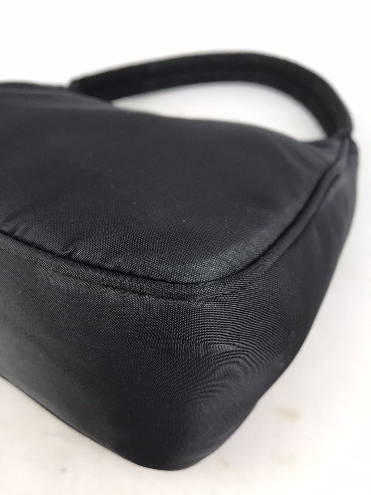 Prada 🔥Hot 🔥Authentic Vintage Prada Nylon Hobo Black Size ONE SIZE - 9 Thumbnail
