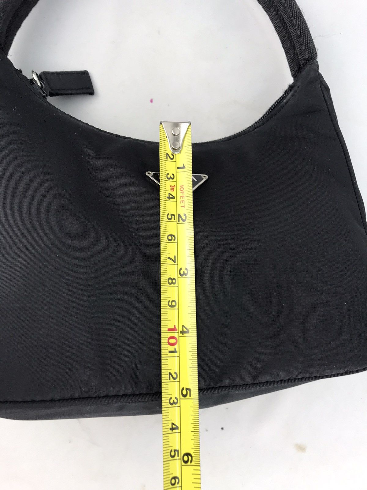 Prada 🔥Hot 🔥Authentic Vintage Prada Nylon Hobo Black Size ONE SIZE - 20 Thumbnail