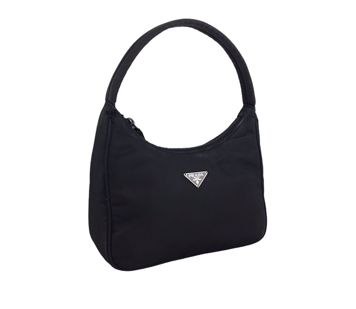 Prada 🔥Hot 🔥Authentic Vintage Prada Nylon Hobo Black Size ONE SIZE - 1 Thumbnail