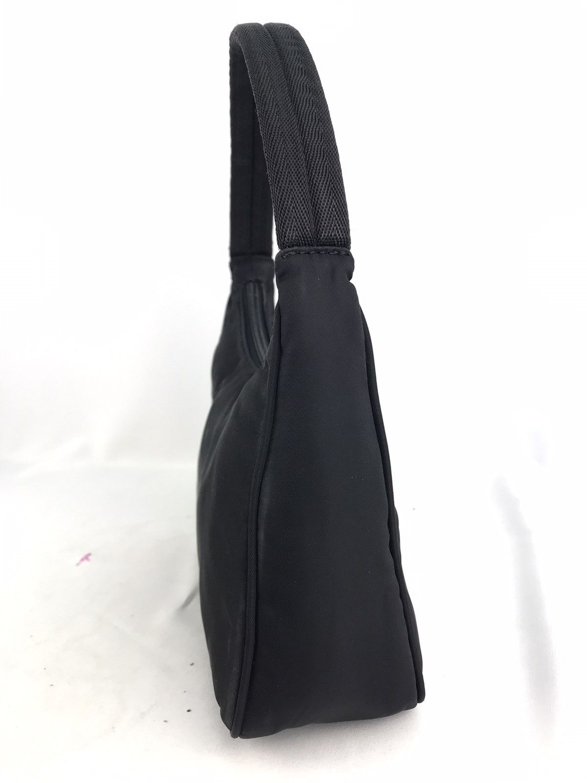 Prada 🔥Hot 🔥Authentic Vintage Prada Nylon Hobo Black Size ONE SIZE - 6 Thumbnail