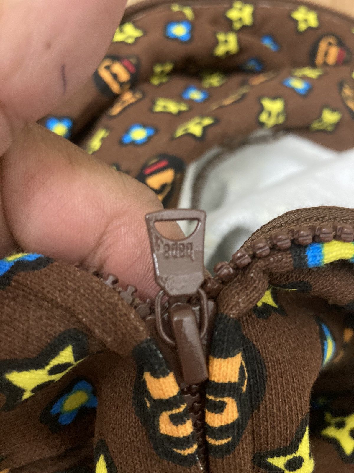 Bape BABY MILO MONOGRAM FULL ZIP HOODIE Size US L / EU 52-54 / 3 - 14 Thumbnail