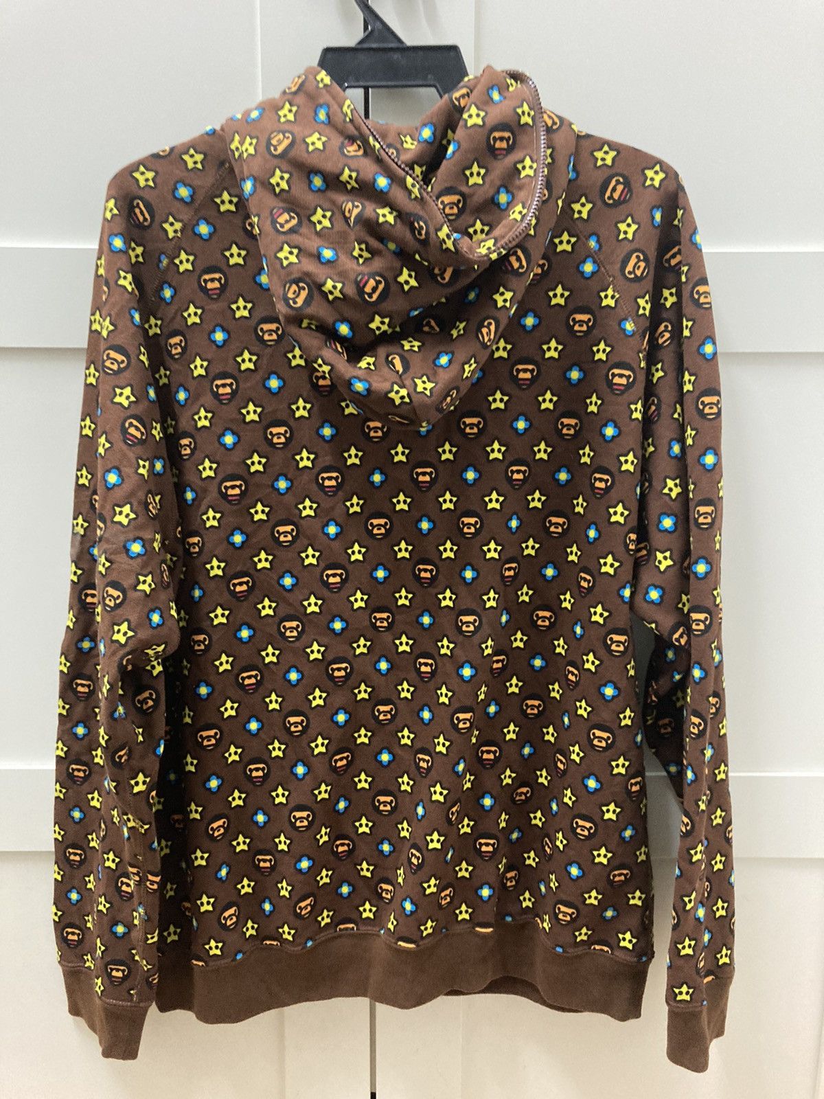 Bape BABY MILO MONOGRAM FULL ZIP HOODIE Size US L / EU 52-54 / 3 - 3 Thumbnail
