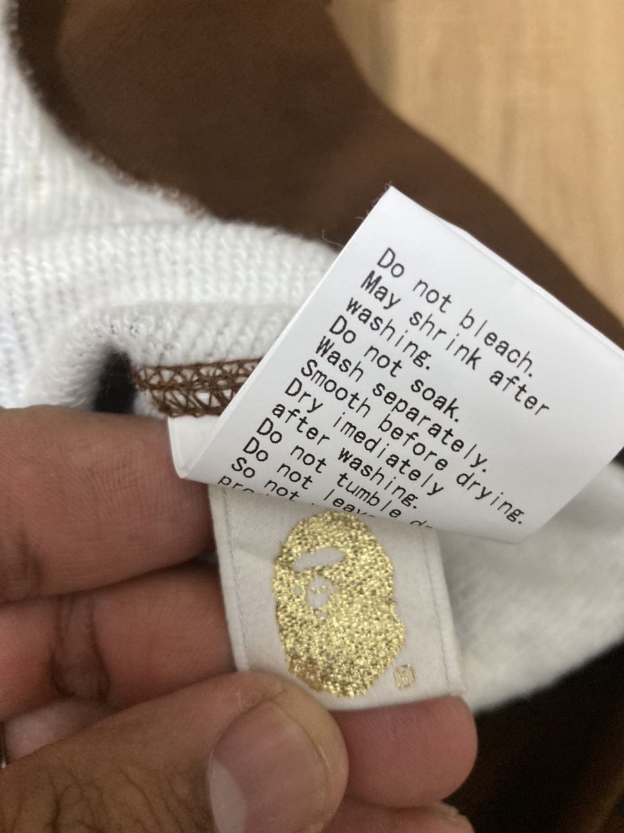 Bape BABY MILO MONOGRAM FULL ZIP HOODIE Size US L / EU 52-54 / 3 - 12 Thumbnail