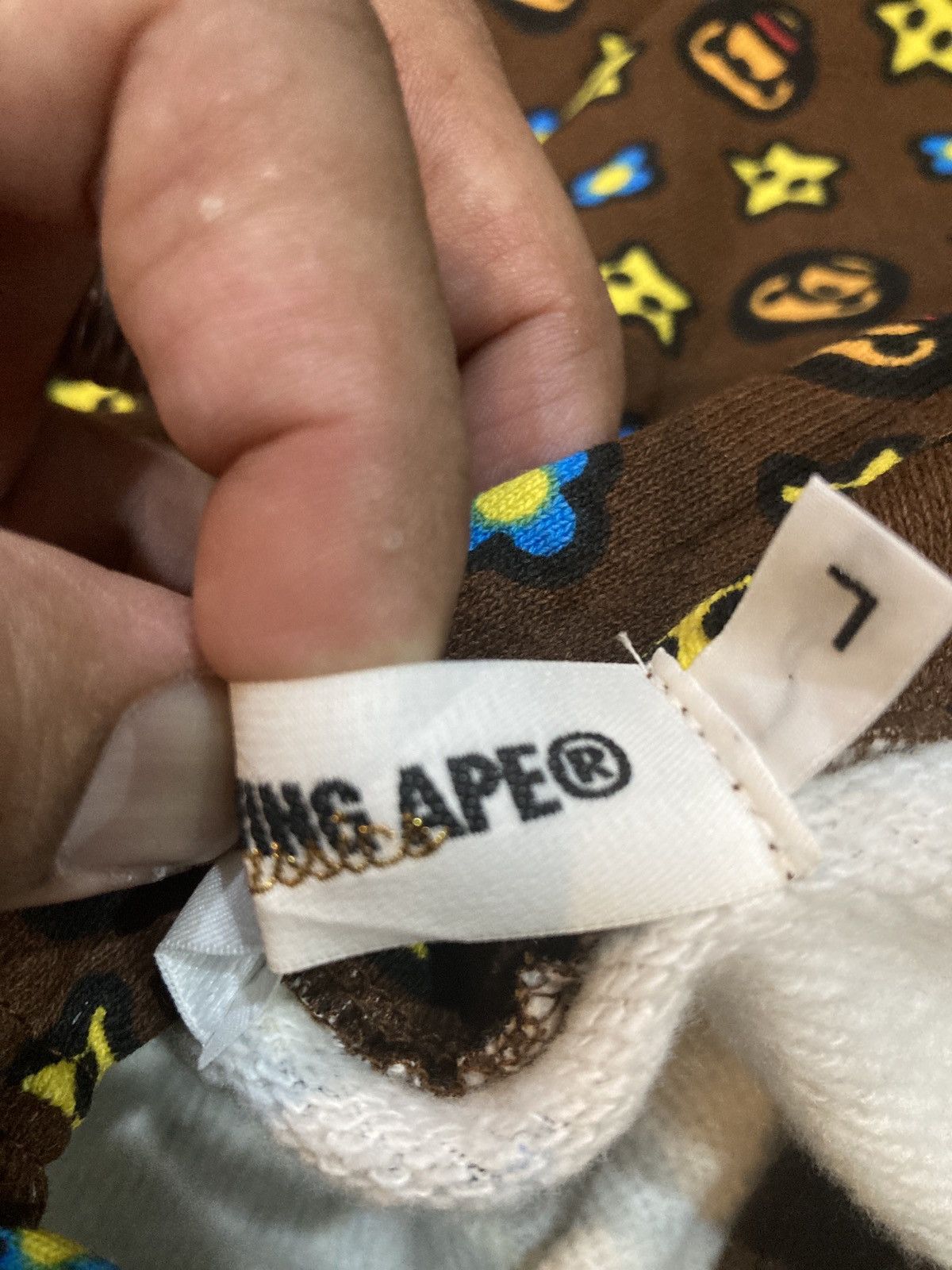 Bape BABY MILO MONOGRAM FULL ZIP HOODIE Size US L / EU 52-54 / 3 - 18 Thumbnail