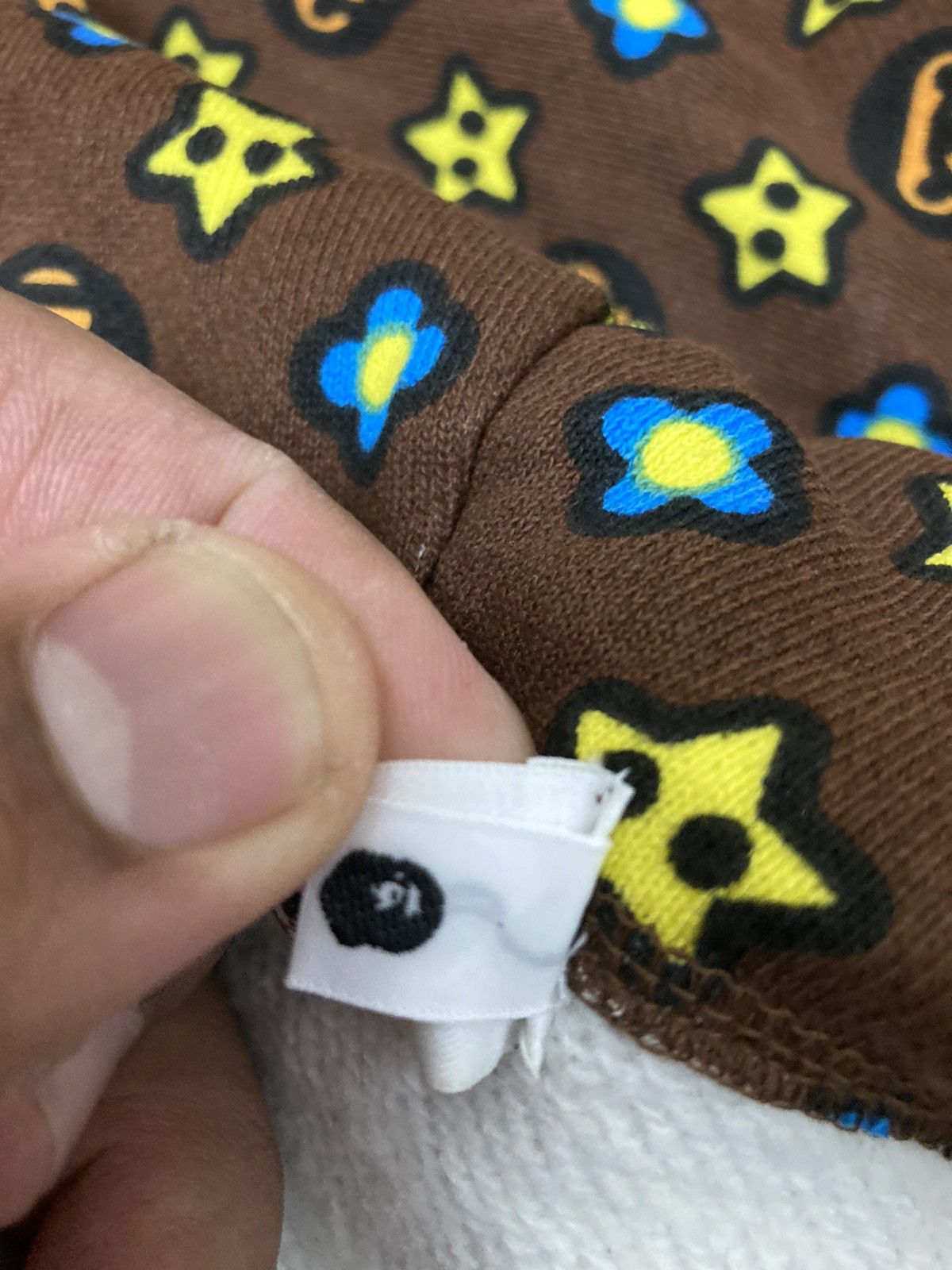Bape BABY MILO MONOGRAM FULL ZIP HOODIE Size US L / EU 52-54 / 3 - 7 Thumbnail