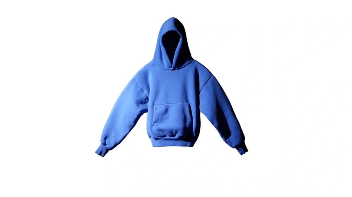 Gap × Kanye West Yeezy x Gap Blue Hoodie Size US L / EU 52-54 / 3 - 1 Thumbnail
