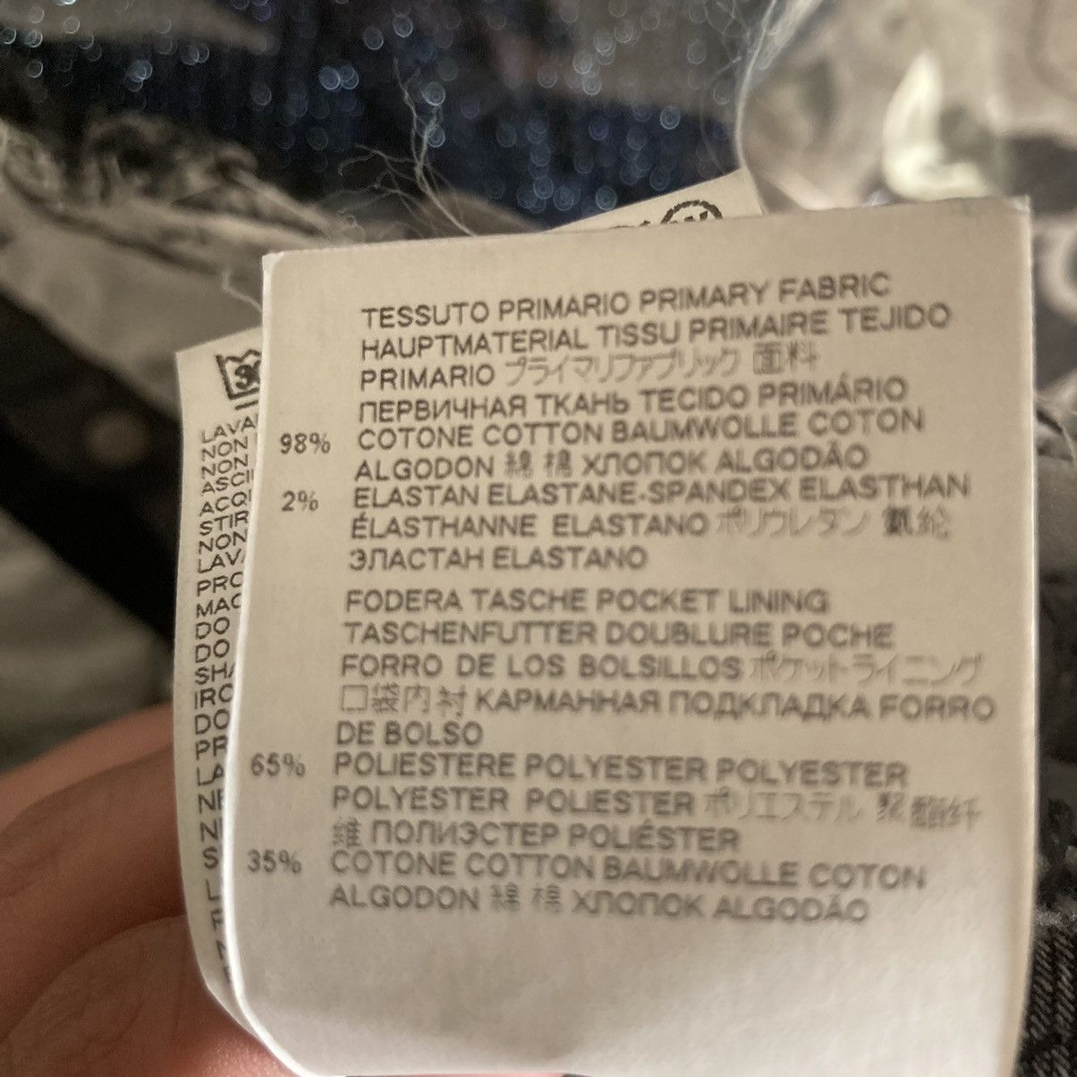 Maison Margiela New Maison Margiela Raw Detail Two Tone Jeans Size 32 Size US 32 / EU 48 - 11 Thumbnail