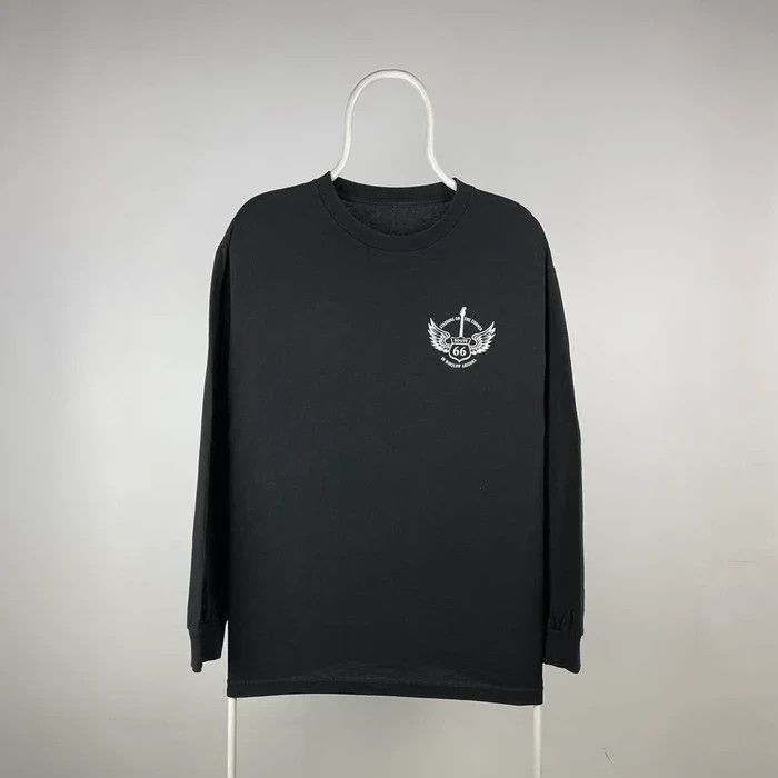 Band Tees Guitar standing on the corner long sleeve rock size Large Size US L / EU 52-54 / 3 - 2 Thumbnail