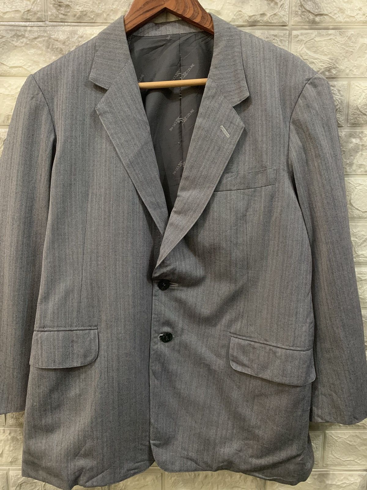 Celine Vintage Celine Blazer Size US M / EU 48-50 / 2 - 2 Thumbnail