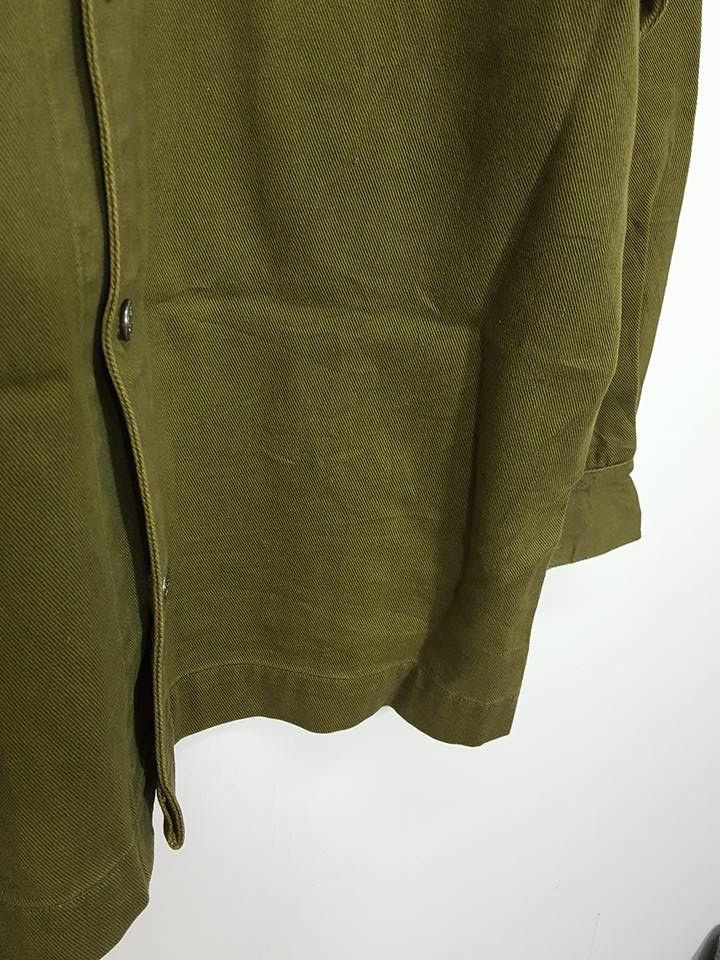 Karl Kani Karl Kani Double Chest Pocket Olive Jeans Jacket Size US L / EU 52-54 / 3 - 8 Thumbnail
