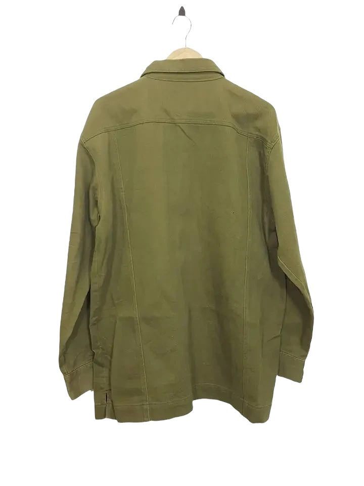 Karl Kani Karl Kani Double Chest Pocket Olive Jeans Jacket Size US L / EU 52-54 / 3 - 2 Thumbnail