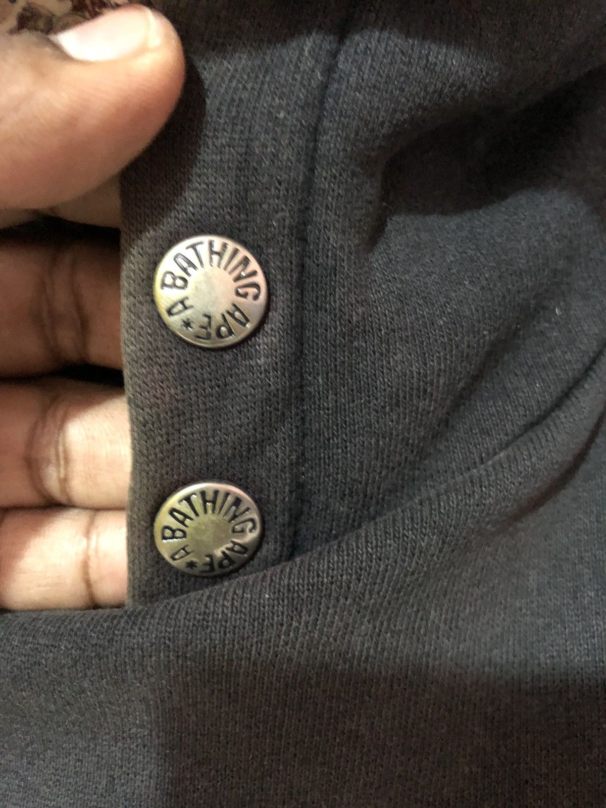 Bape Vintage A Bathing Ape 1993 hoodie sun faded colour Size US L / EU 52-54 / 3 - 11 Thumbnail