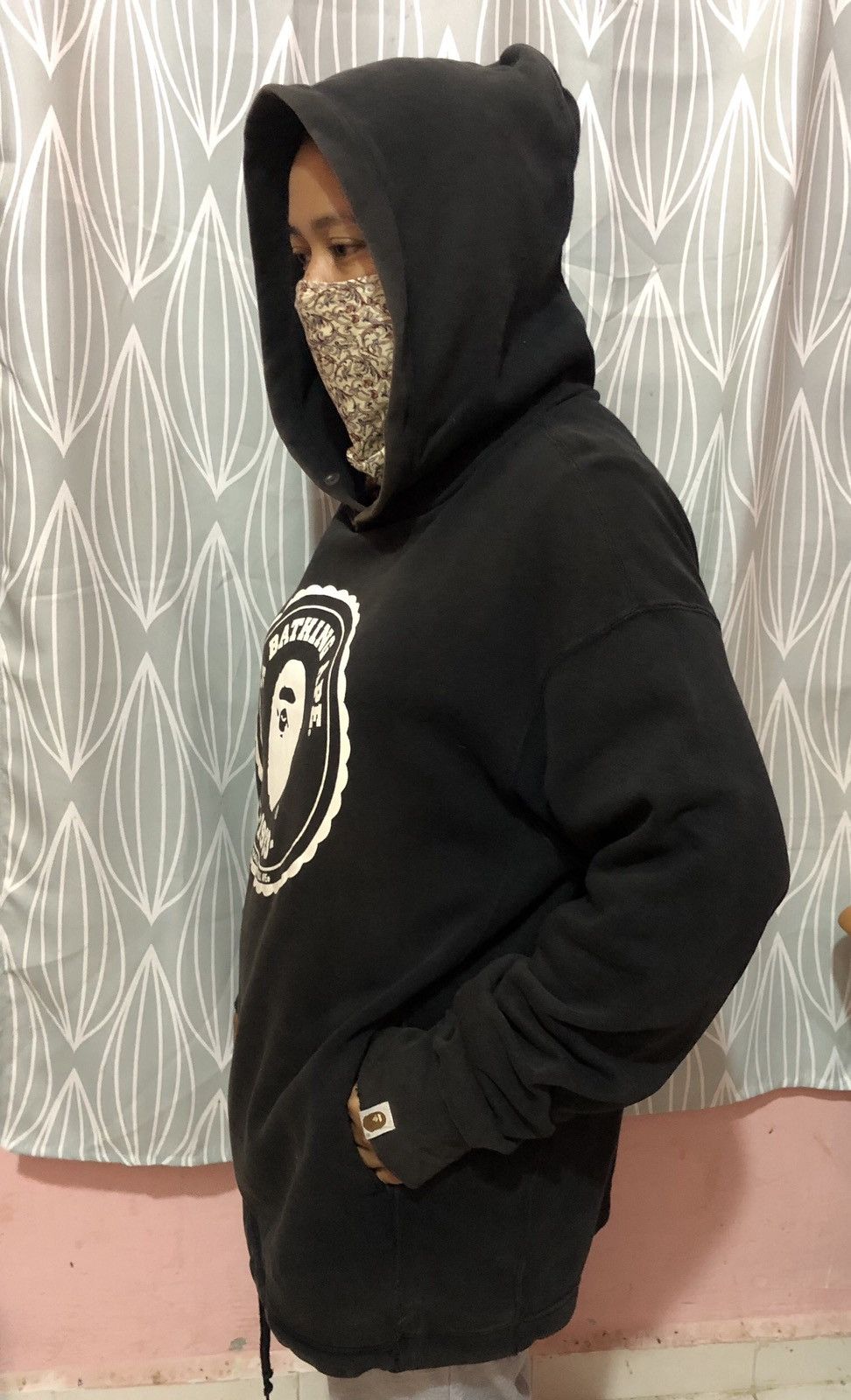 Bape Vintage A Bathing Ape 1993 hoodie sun faded colour Size US L / EU 52-54 / 3 - 2 Thumbnail
