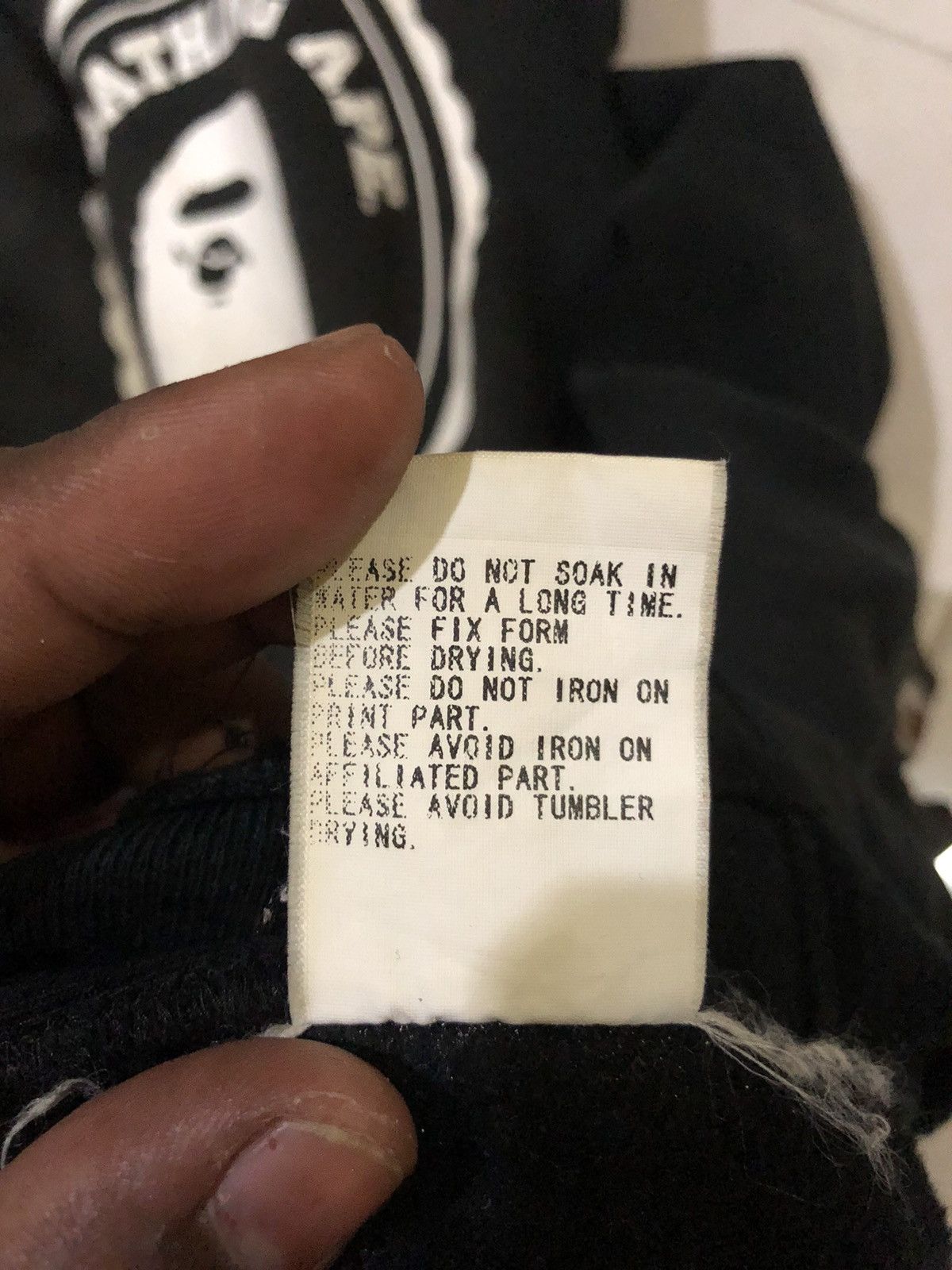 Bape Vintage A Bathing Ape 1993 hoodie sun faded colour Size US L / EU 52-54 / 3 - 18 Thumbnail