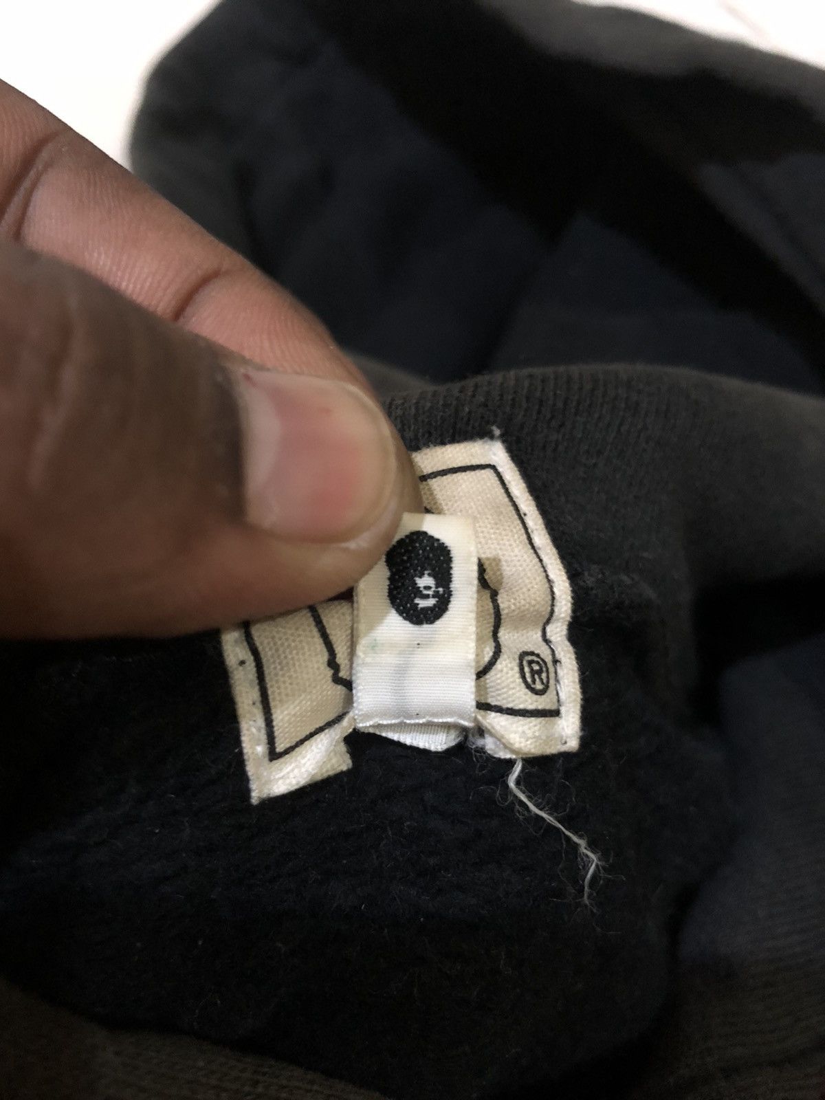 Bape Vintage A Bathing Ape 1993 hoodie sun faded colour Size US L / EU 52-54 / 3 - 15 Thumbnail
