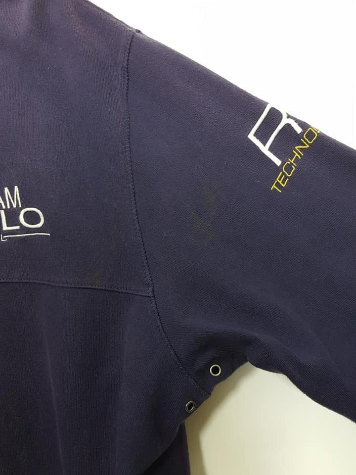Polo Ralph Lauren × Ralph Lauren × Ralph Lauren Sport Polo Sport RL Team Polo RL67 Navy Blue Longsleeve Shirt Size US L / EU 52-54 / 3 - 11 Thumbnail