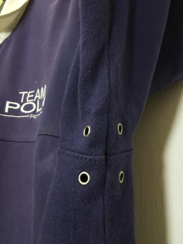 Polo Ralph Lauren × Ralph Lauren × Ralph Lauren Sport Polo Sport RL Team Polo RL67 Navy Blue Longsleeve Shirt Size US L / EU 52-54 / 3 - 7 Thumbnail