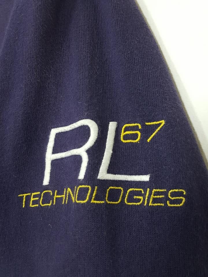 Polo Ralph Lauren × Ralph Lauren × Ralph Lauren Sport Polo Sport RL Team Polo RL67 Navy Blue Longsleeve Shirt Size US L / EU 52-54 / 3 - 4 Thumbnail