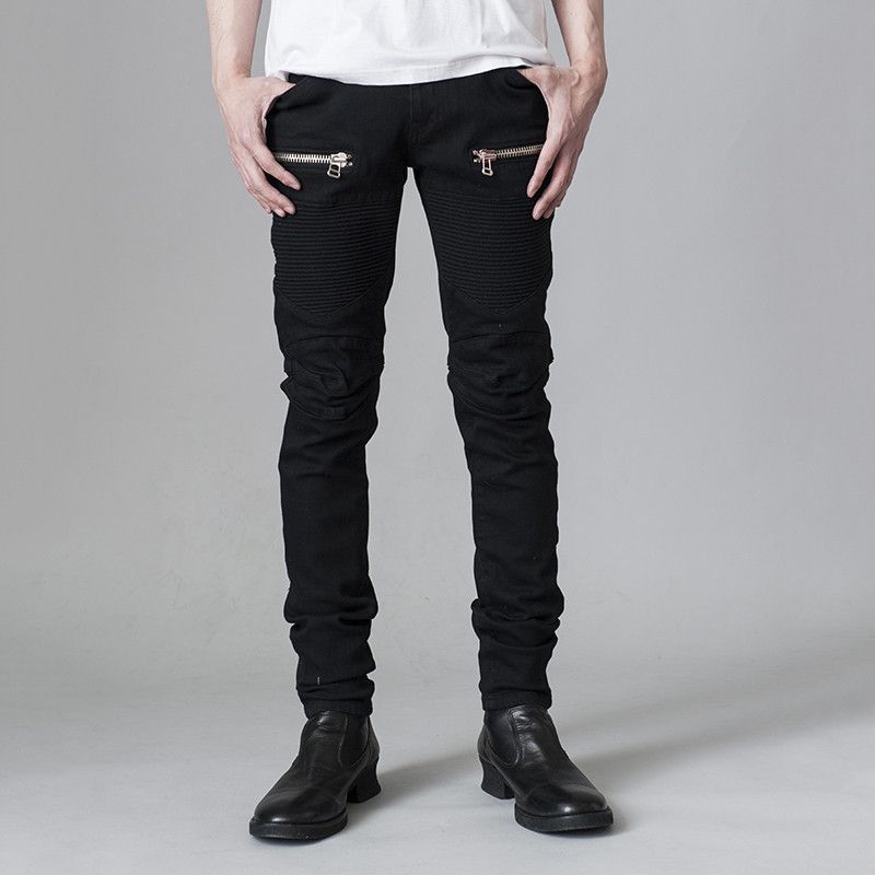 image of Sold Out Ss18 Spot Collection No Id Stretch Rock Pants in Black, Men's (Size 32)