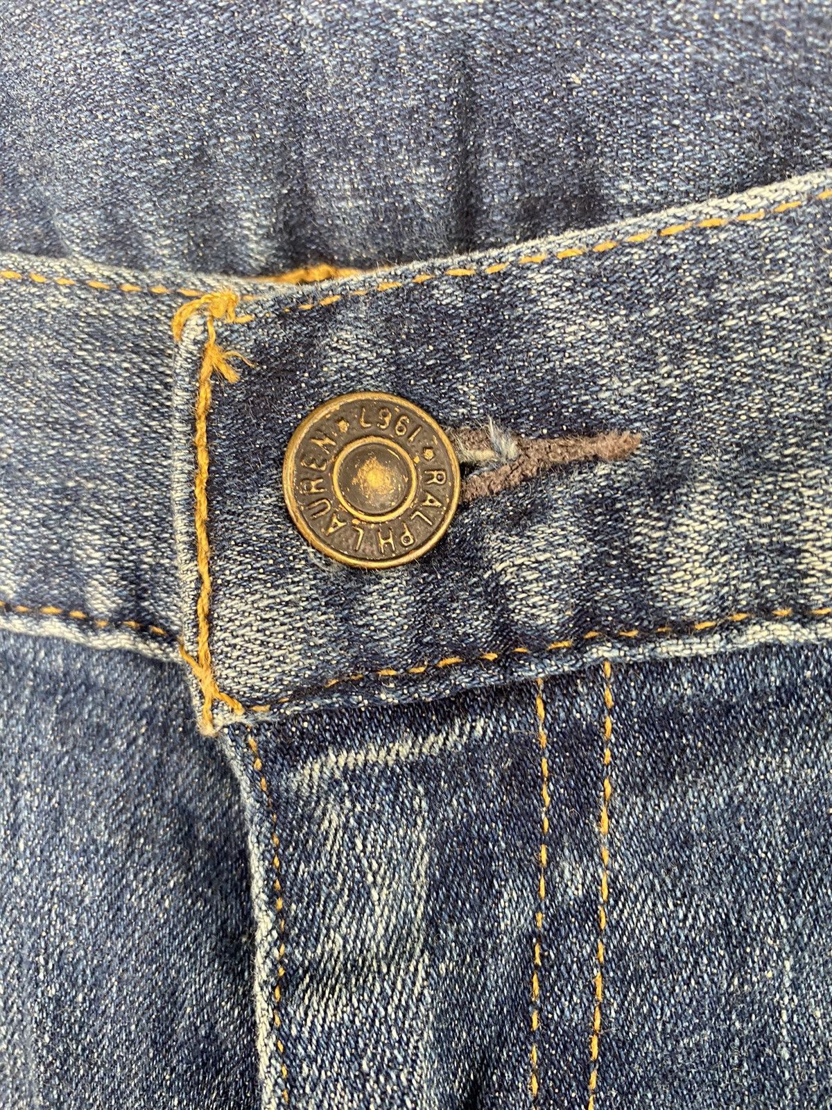 Polo Ralph Lauren Polo Ralph Lauren Distressed Denim Jeans Flare Bootcut Pant Size 32" / US 10 / IT 46 - 7 Thumbnail