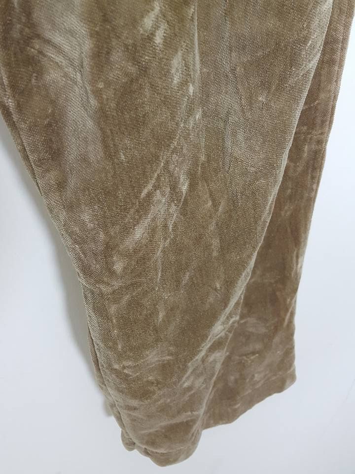 Spellbound SPELLBOUND Velour Velvet Wide Relax Trouser Pant Size US 32 / EU 48 - 12 Thumbnail