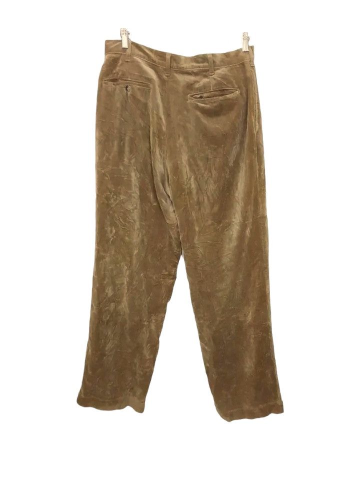 Spellbound SPELLBOUND Velour Velvet Wide Relax Trouser Pant Size US 32 / EU 48 - 2 Thumbnail