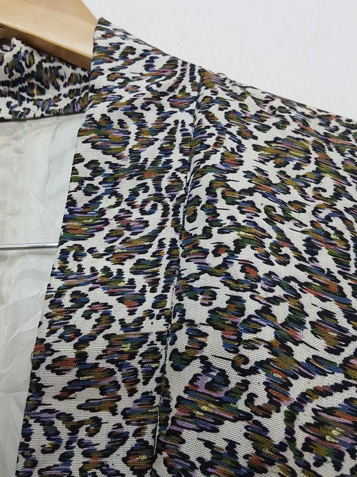 Vintage Haori Floral Floral Noragi Japanese Kimono Silk Jacket Size US M / EU 48-50 / 2 - 6 Thumbnail