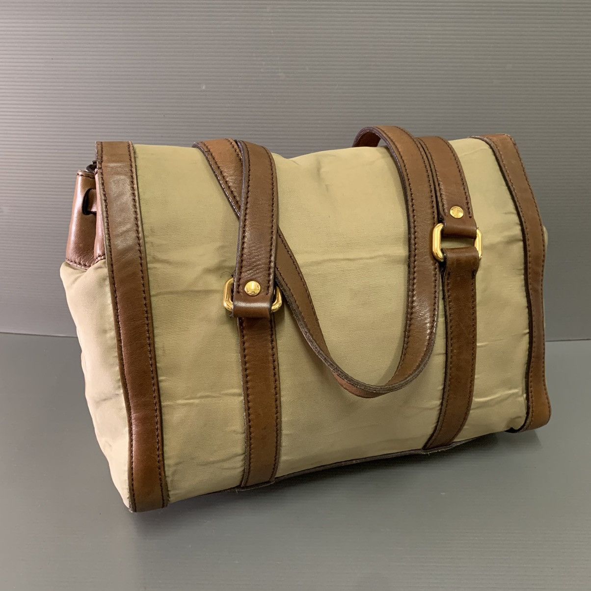 Prada Prada Brown Shoulder Handbag Size ONE SIZE - 5 Thumbnail