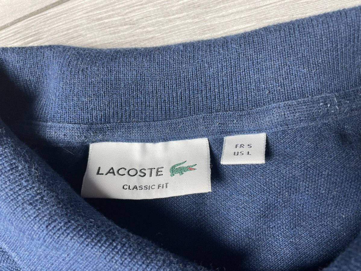 Lacoste Lacoste long sleeve classic size Small Size US S / EU 44-46 / 1 - 4 Thumbnail
