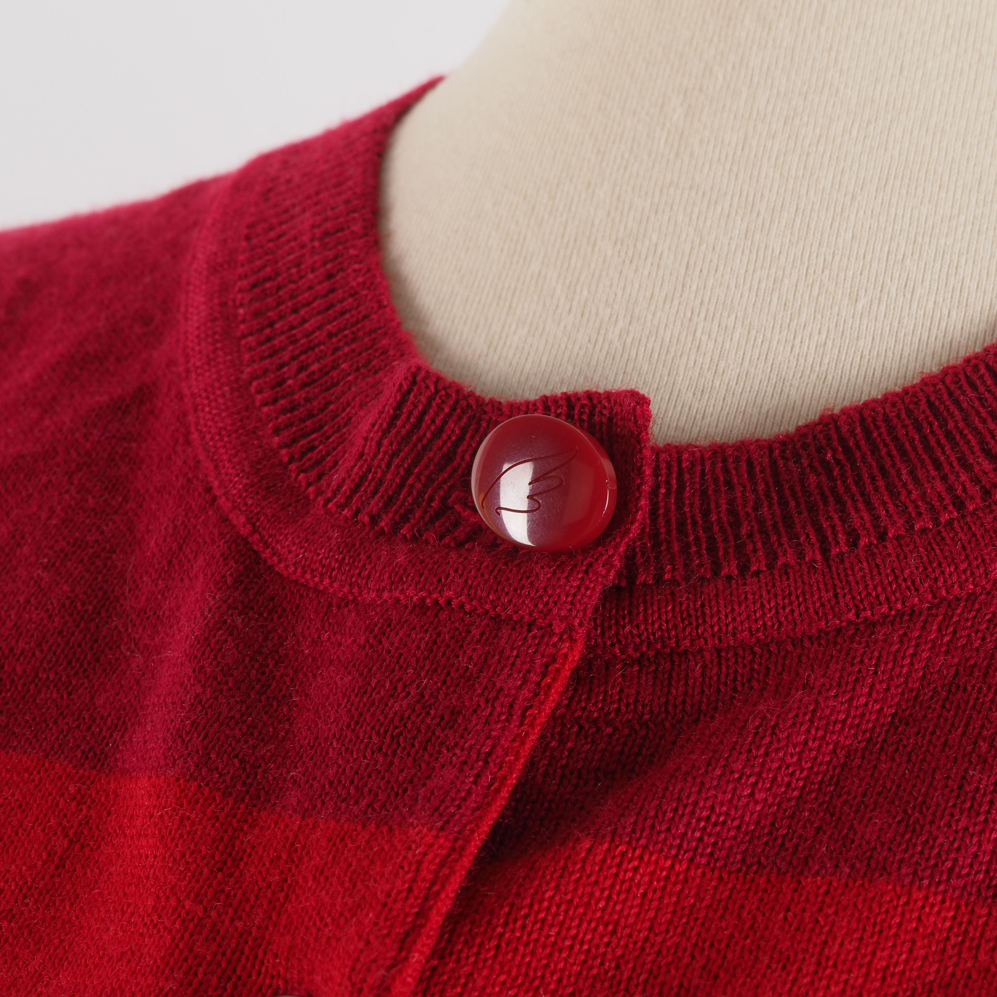 Vivienne Westwood Vivienne Westwood Virgin Atlantic Red Knit Cardigan Size M / US 6-8 / IT 42-44 - 2 Thumbnail