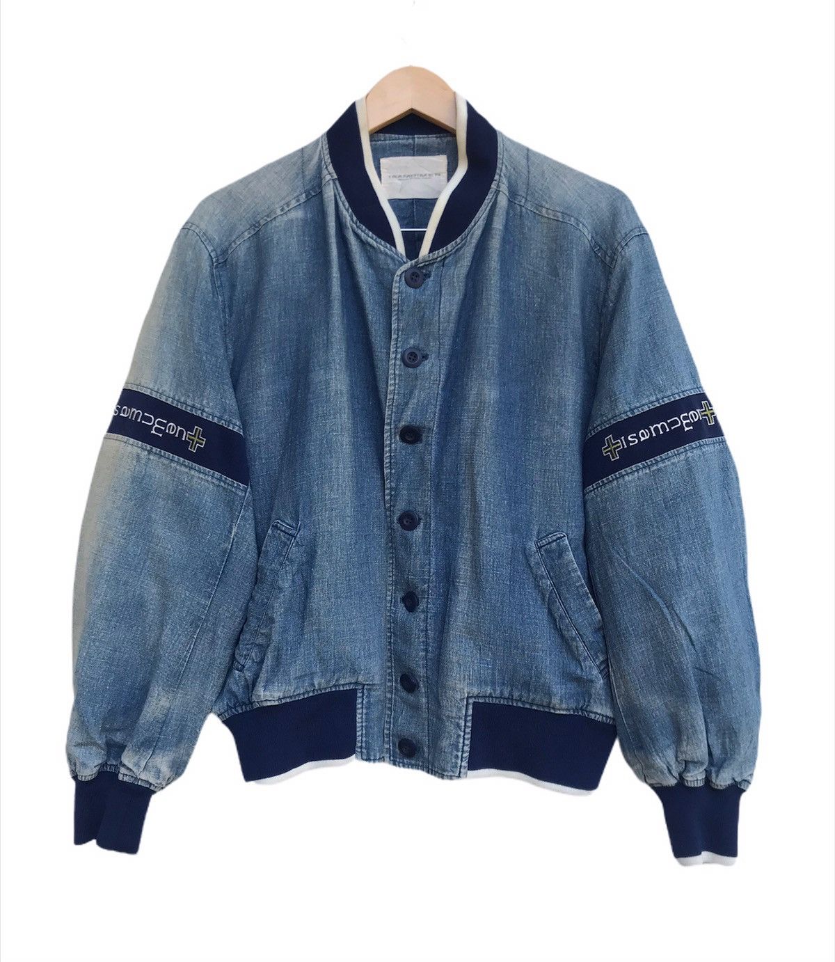 Isamu Men by Isamu Company Soft Denim Bomber Style