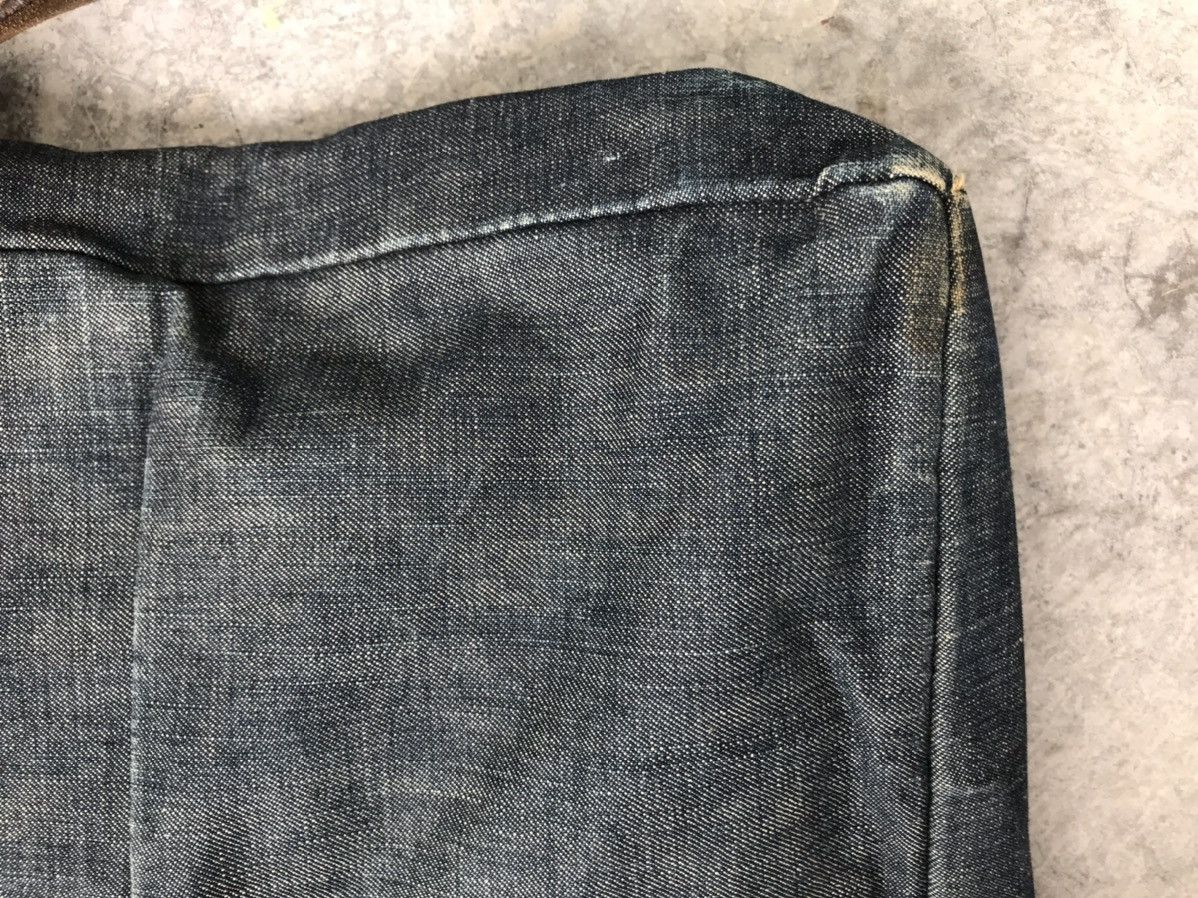 Dries Van Noten Dries Van noten Denim Leather Sling Bag Size ONE SIZE - 13 Thumbnail