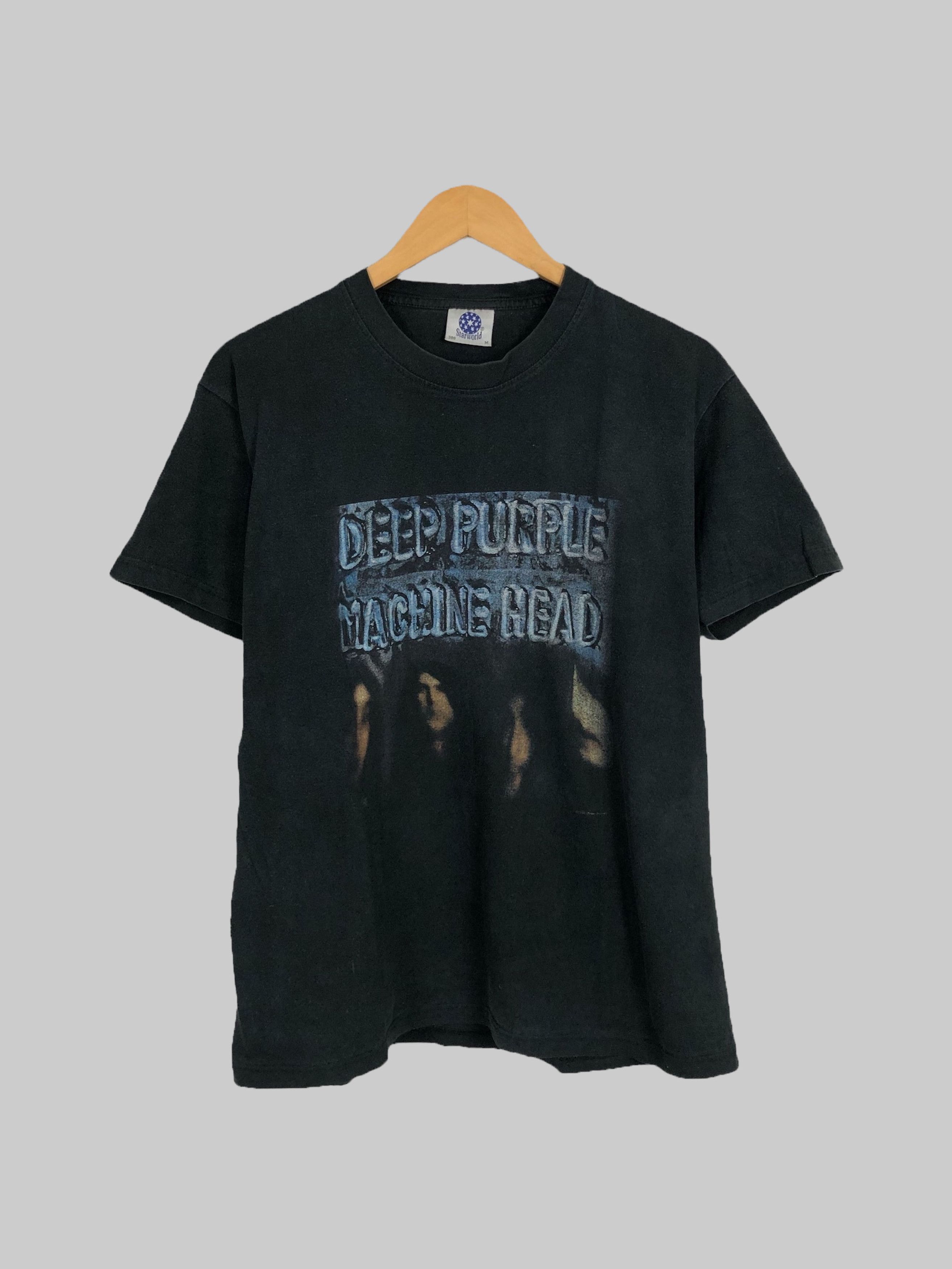 Band Tees Vintage 1994 Deep Purple Machine Head (Black Sabbath) Size US M / EU 48-50 / 2 - 1 Thumbnail