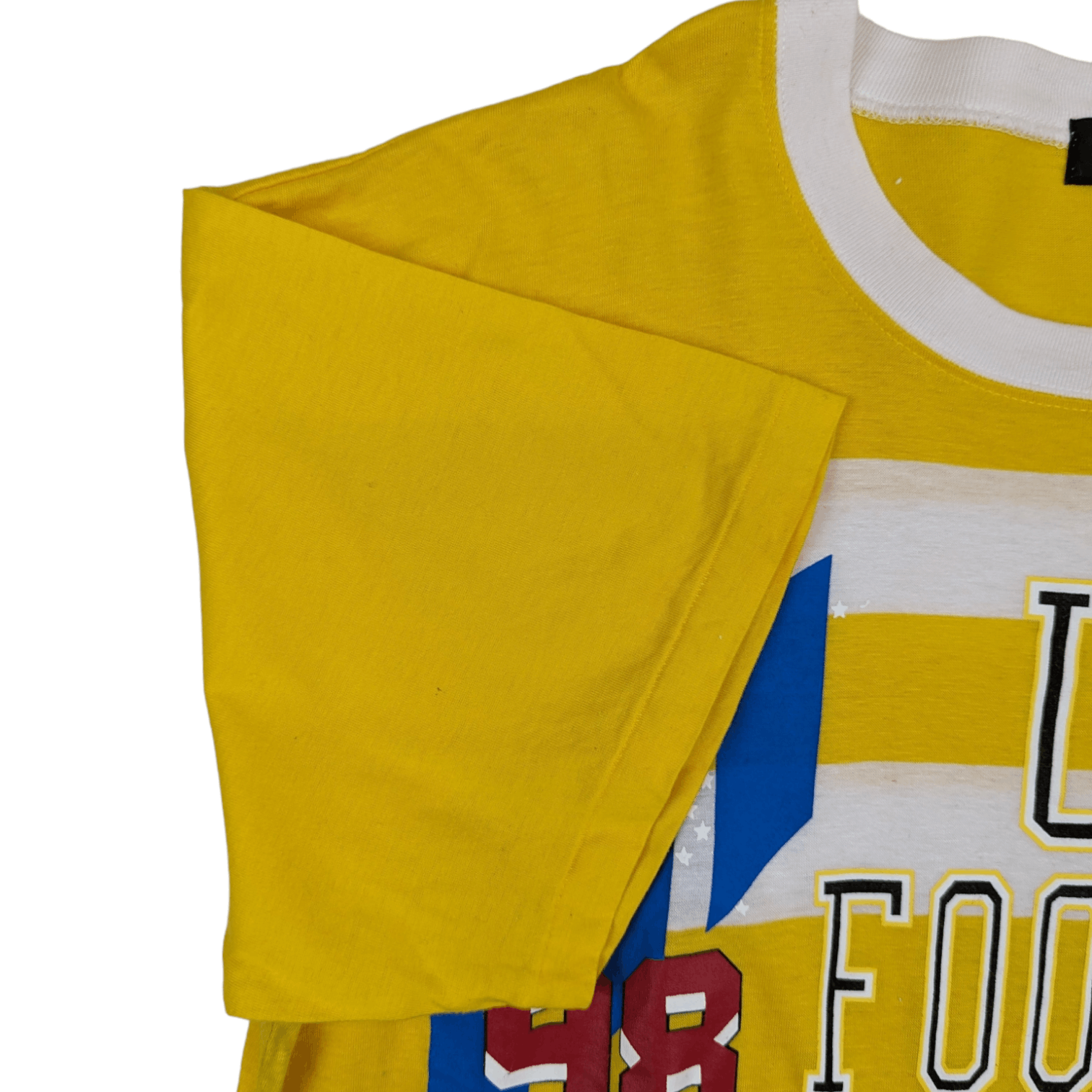 NFL × Vintage 90's MICHEL BECHOZ 98' US Football T-Shirt Single Stitches Size L / US 10 / IT 46 - 6 Thumbnail