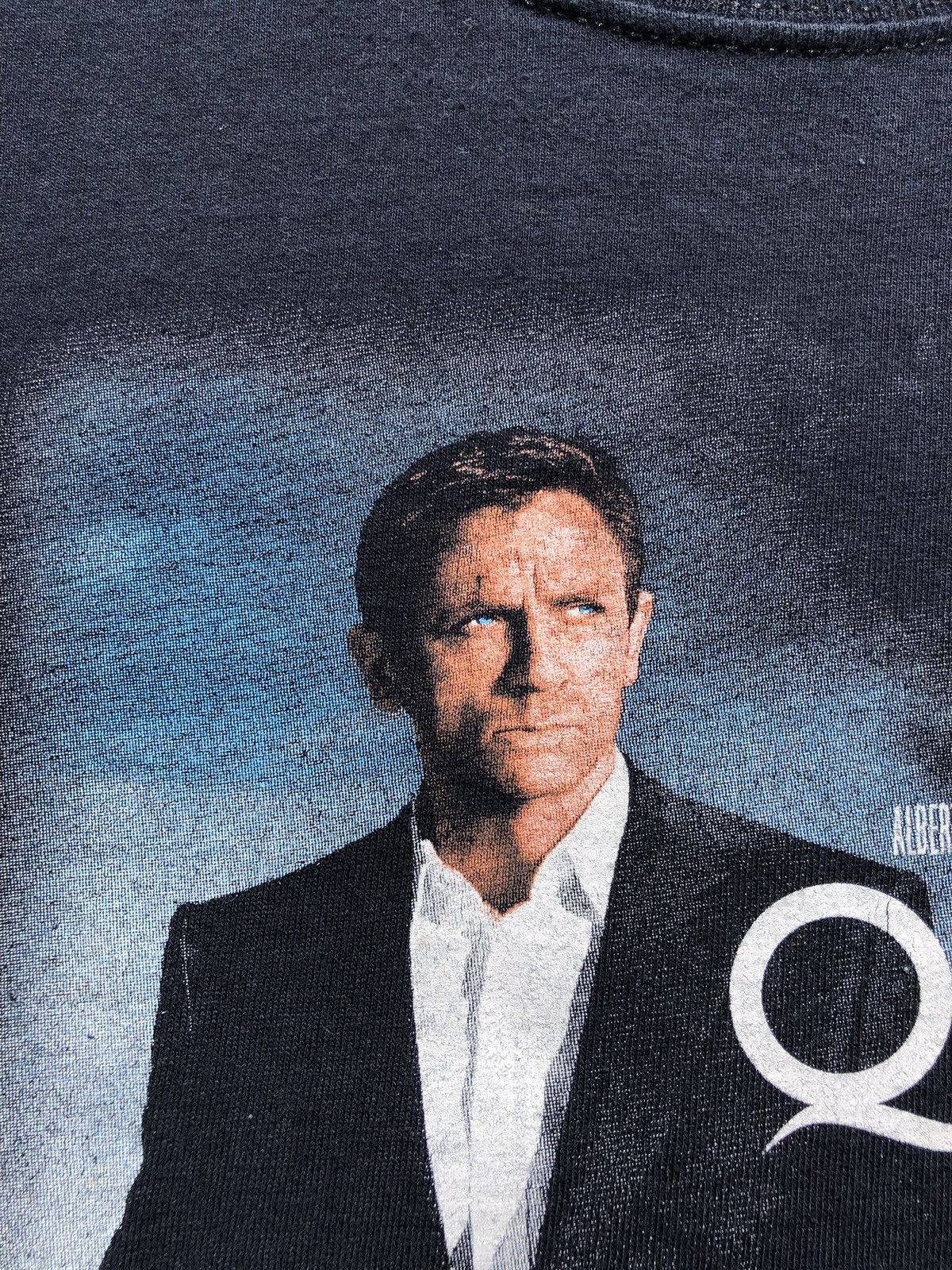 Vintage Vintage 2008 James Bond 007 Quantum of Solace Black Tee Size US M / EU 48-50 / 2 - 4 Thumbnail